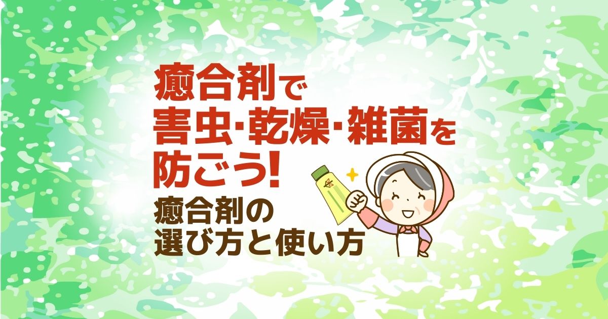 癒合剤 は塗るだけ カンタンに扱える 植物の健康をしっかり守るおすすめの癒合剤をご紹介 お庭110番