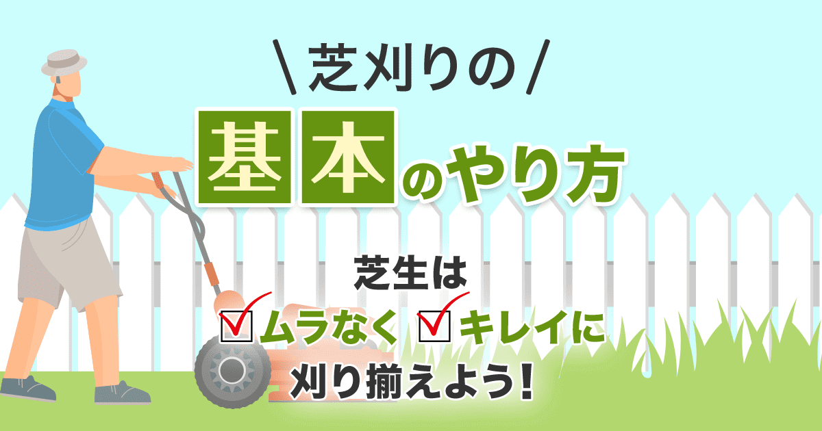 初めてでも失敗しない芝刈り 美しい芝生を作るためのコツと人気の芝刈り機4選 お庭110番